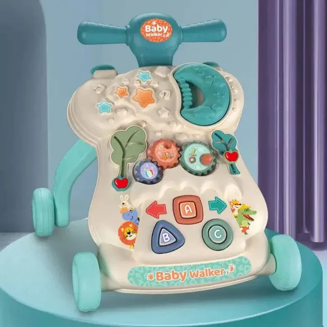 Ходунки-каталка Baby Walkers 999Q (3 положения высоты ручки, музыкальная погремушка, мини-игры, вкладыш-сортер) Ходунки-каталка Baby Walkers 999Q (3 положения высоты ручки, музыкальная погремушка, мини-игры, вкладыш-сортер)