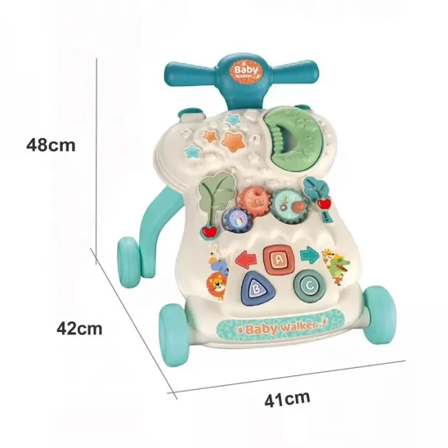 Ходунки-каталка Baby Walkers 999Q (3 положения высоты ручки, музыкальная погремушка, мини-игры, вкладыш-сортер) Ходунки-каталка Baby Walkers 999Q (3 положения высоты ручки, музыкальная погремушка, мини-игры, вкладыш-сортер)