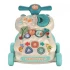 Ходунки-каталка Baby Walkers 999Q (3 положения высоты ручки, музыкальная погремушка, мини-игры, вкладыш-сортер)