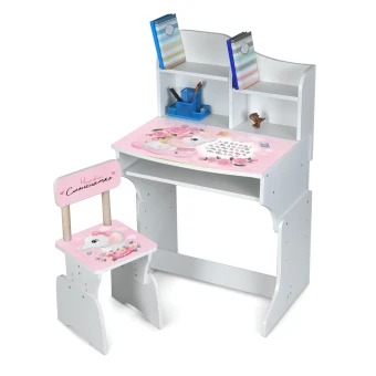 Парта школьная M 904-14 Слоненятко (1 стульчик, высота 3 положения)
