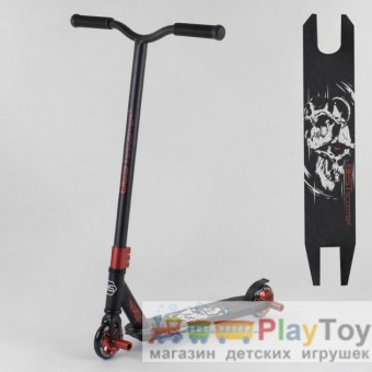 Самокат двухколесный трюковый Best Scooter (32947) HIC-система, ПЕГИ, колеса 100 - PU, алюминиевый диск