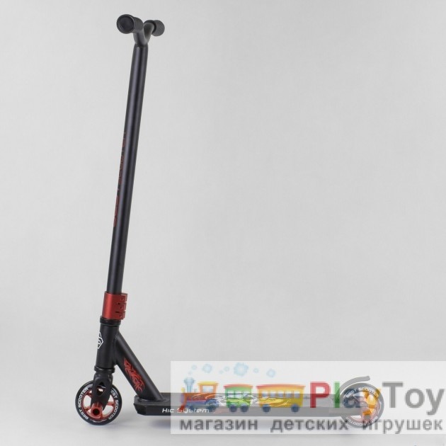 Самокат двухколесный трюковый Best Scooter (32947) HIC-система, ПЕГИ, колеса 100 - PU, алюминиевый диск