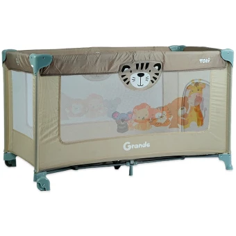 Манеж-кроватка Toti T-07710 Grande, коричневый
