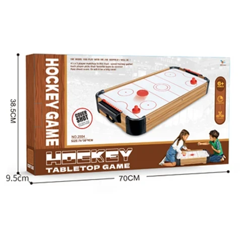 Настольный аэрохоккей Hockey Game 2554 (76x38x9 см, деревянный, на батарейках) Настольный аэрохоккей Hockey Game 2554 (76x38x9 см, деревянный, на батарейках)