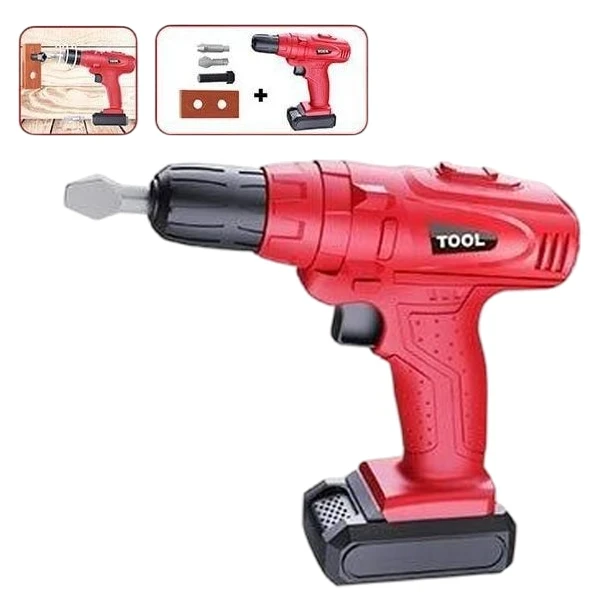 Игрушечный шуруповерт Power Tools T 110 D механический Игрушечный шуруповерт Power Tools T 110 D механический