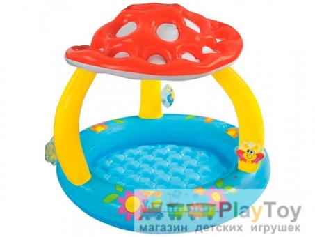 Детский надувной бассейн грибок  Intex (57407) 102x89