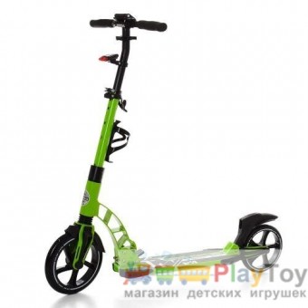 Детский двухколесный самокат iTrike (SR 2-014-2 GR) Зеленый