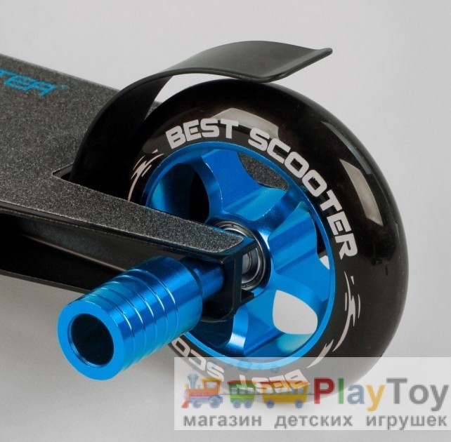 Самокат двухколесный трюковый Best Scooter (38226) HIC-система, ПЕГИ, колеса 100 - PU, алюминиевый диск Самокат двухколесный трюковый Best Scooter (38226) HIC-система, ПЕГИ, колеса 100 - PU, алюминиевый диск