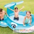Дитячий надувний басейн Intex 57440 Кит 201 х 196 х 91 см із фонтаном