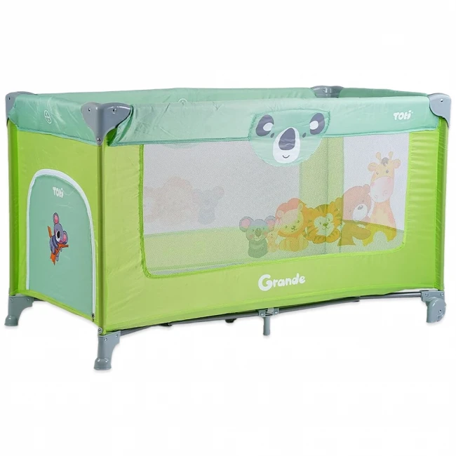 Манеж-кроватка Toti T-06457 Grande, зеленый