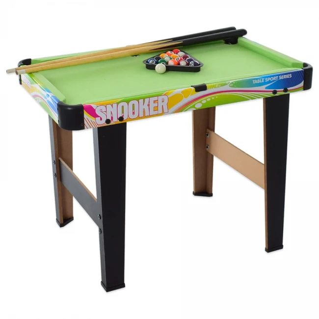 Настольный бильярд Snooker 2035+3 (63,5x34,5x60 см, деревянный, на ножках)