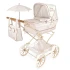 Коляска для кукол DeCuevas 82078 Verona (классическая, корзинка, сумка, зонтик)