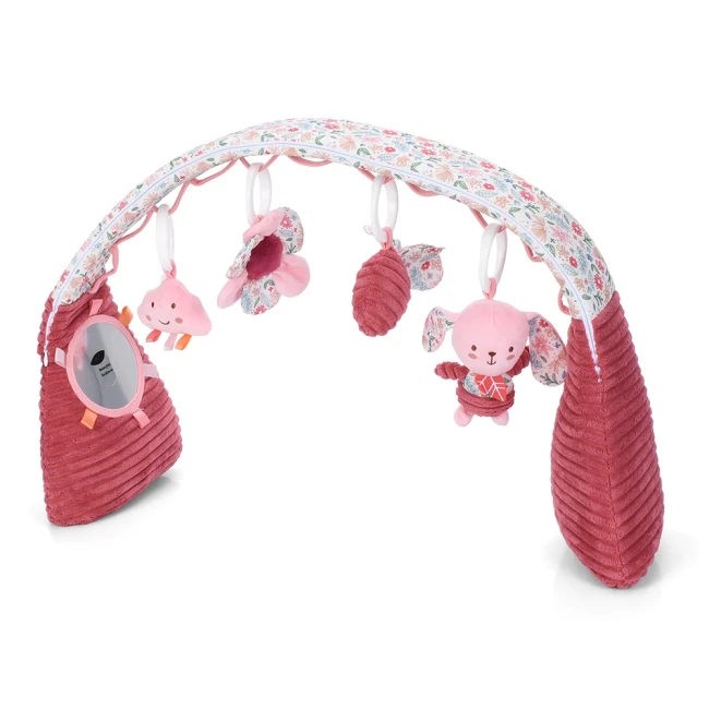 Коврик для младенца Limo Toy HB 0112 с дугой, 4 подвесные игрушки, зеркало