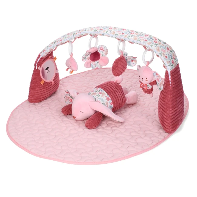 Коврик для младенца Limo Toy HB 0112 с дугой, 4 подвесные игрушки, зеркало