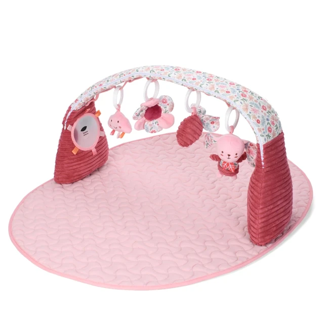 Коврик для младенца Limo Toy HB 0112 с дугой, 4 подвесные игрушки, зеркало