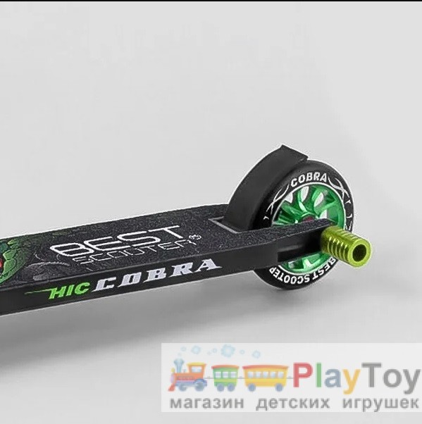 Самокат двухколесный трюковый Best Scooter (24544) HIC-система, ПЕГИ, колеса 110 - PU Самокат двухколесный трюковый Best Scooter (24544) HIC-система, ПЕГИ, колеса 110 - PU