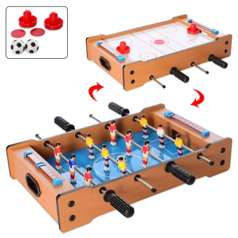 Настольная игра 2371 2 в 1 футбол + аэрохоккей (51,2x30,3x10 см, деревянный) Настольная игра 2371 2 в 1 футбол + аэрохоккей (51,2x30,3x10 см, деревянный)