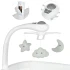 Приставная кровать El Camino DREAM ME 1223 White с электроукачиванием