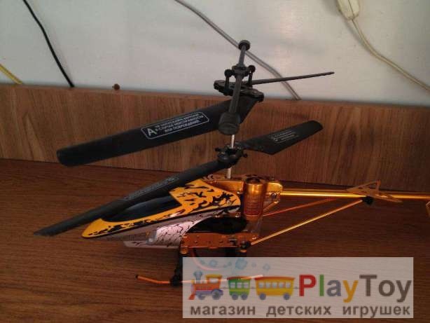 Вертолет на пульте управления Limo Toy (M 0286 U/R/9009) с гироскопом,размером 40 см