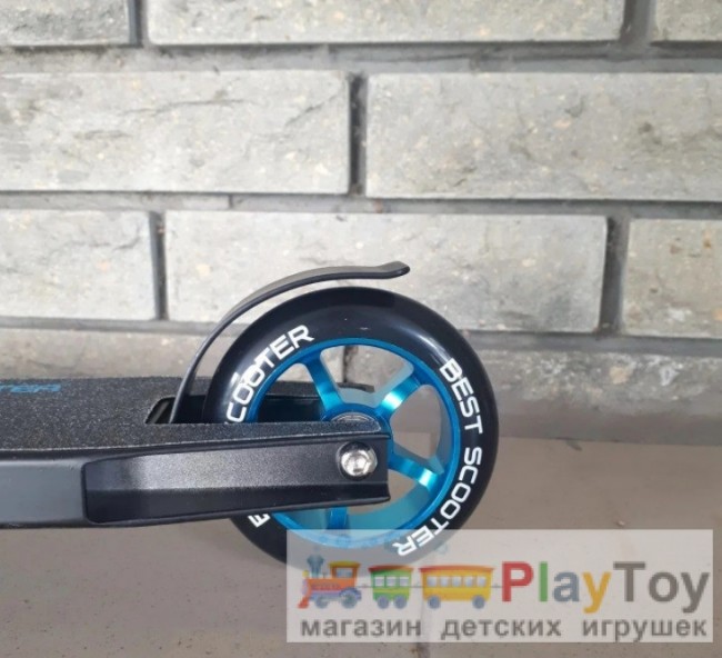 Самокат двухколесный трюковый Best Scooter (32999) HIC-система, ПЕГИ, колеса 110 - PU Самокат двухколесный трюковый Best Scooter (32999) HIC-система, ПЕГИ, колеса 110 - PU