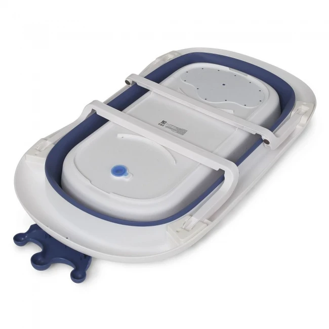 Ванночка детская El Camino ME 1105 CROWN Deep Blue (складная, с вкладышем) Ванночка детская El Camino ME 1105 CROWN Deep Blue (складная, с вкладышем)