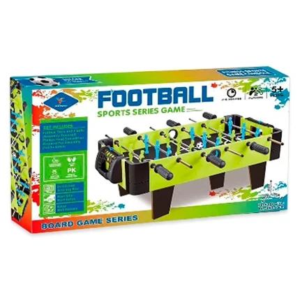 Настольный футбол 2603-1 (70x59x23 см, деревянный, 6 штанг, на ножках) Настольный футбол 2603-1 (70x59x23 см, деревянный, 6 штанг, на ножках)