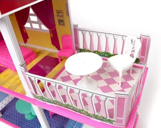 Домик для кукол 6980 My Lovely Villa (2 этажа, 5 комнат, мебель)