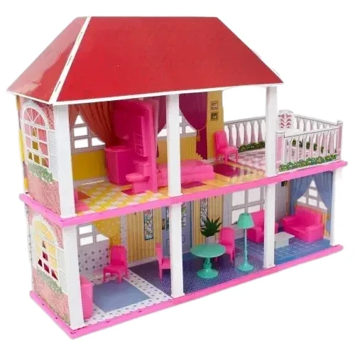 Домик для кукол 6980 My Lovely Villa (2 этажа, 5 комнат, мебель)