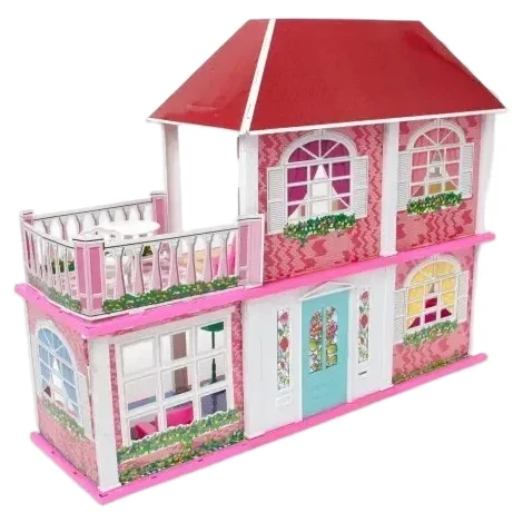 Домик для кукол 6980 My Lovely Villa (2 этажа, 5 комнат, мебель)