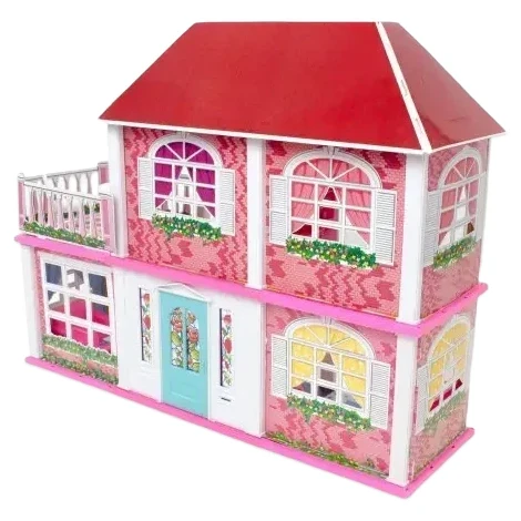 Домик для кукол 6980 My Lovely Villa (2 этажа, 5 комнат, мебель)