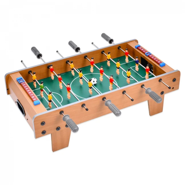 Настольный футбол Soccer 2884 (60,5x30,5x18,5 см, деревянный, 6 штанг, на ножках)