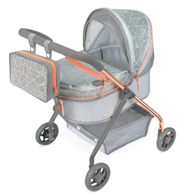 Коляска для ляльок DeCuevas 86077 Cytix (класична, кошик, сумка)