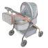 Коляска для ляльок DeCuevas 86077 Cytix (класична, кошик, сумка)