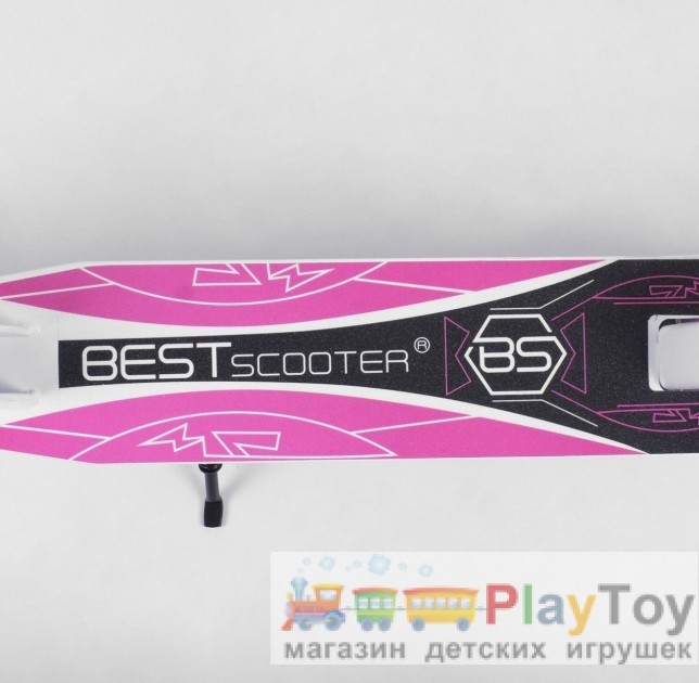 Самокат детский двухколесный Best Scooter (21655) Розовый Самокат детский двухколесный Best Scooter (21655) Розовый