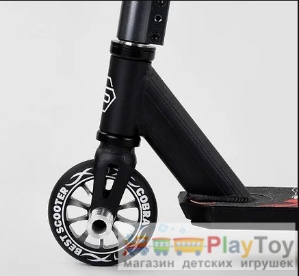 Самокат двухколесный трюковый Best Scooter (43594) HIC-система, ПЕГИ, колеса 110 - PU Самокат двухколесный трюковый Best Scooter (43594) HIC-система, ПЕГИ, колеса 110 - PU