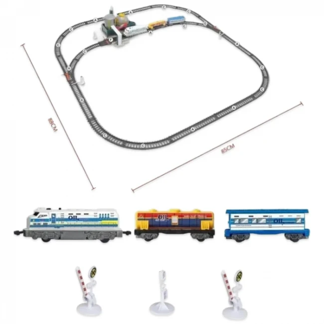 Залізниця BSQ 21815 Power Train (нафтоналивна станція, 26 елементів, довжина колії 300 см)