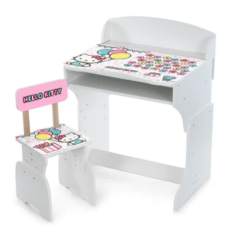 Парта школьная M 301-1 Hello Kitty (1 стульчик, высота 3 положения)