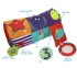 Коврик детский Baby Carpet 023-78 с валиком (75x42 см, игровые элементы)