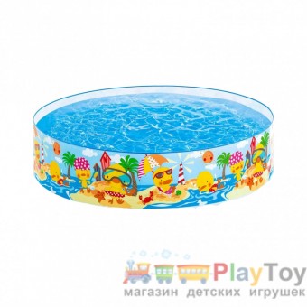 Детский каркасный бассейн Intex 58477 Утинный риф 122 х 25 см Детский каркасный бассейн Intex 58477 Утинный риф 122 х 25 см