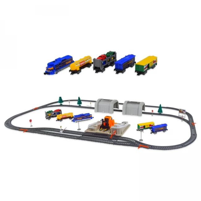 Железная дорога BSQ 2084 Power Train (автопогрузчик, 53 элемента, длина пути 549 см)
