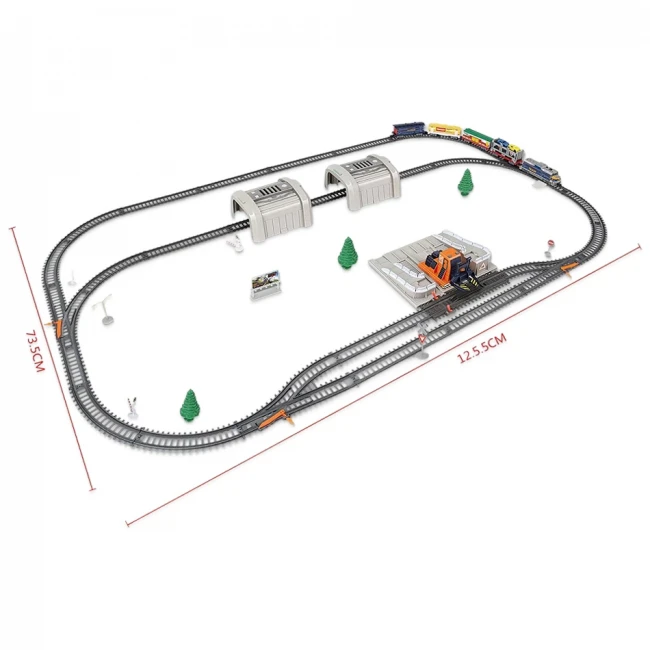 Железная дорога BSQ 2084 Power Train (автопогрузчик, 53 элемента, длина пути 549 см)