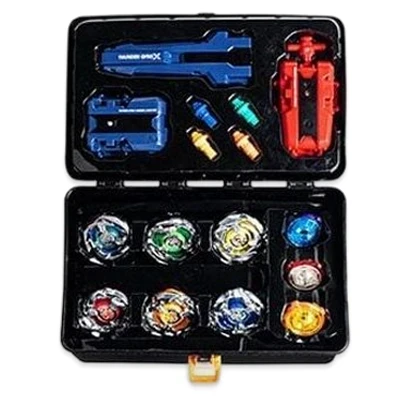 Игровой набор Бейблейд Thunder GyroX 1114 в кейсе (6 волчков, 2 пусковых устройства, аксессуары)