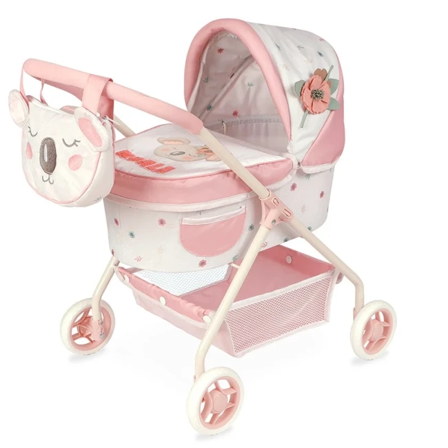 Коляска для ляльок DeCuevas 86079 Koala (класична, кошик, сумка)