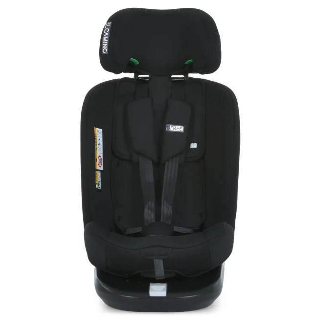 Автокрісло El Camino ME 1187 i-FREE Black, Isofix, оборот на 360 º, від народження до 36 кг