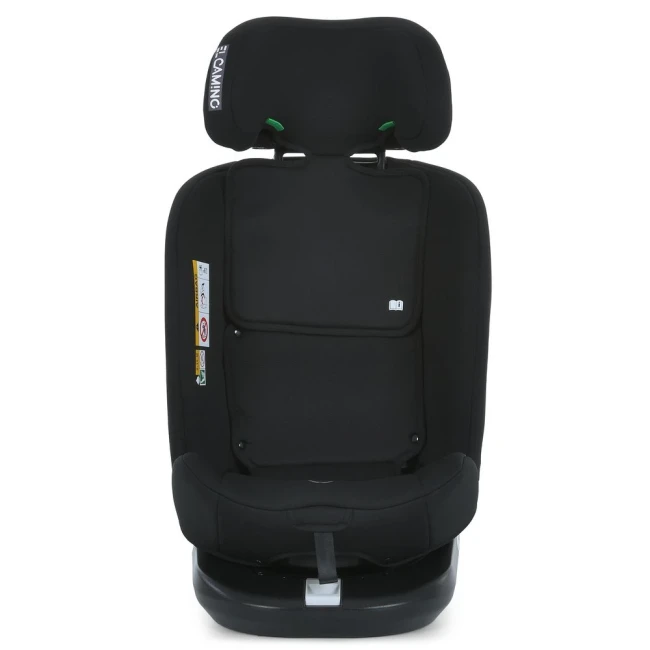 Автокрісло El Camino ME 1187 i-FREE Black, Isofix, оборот на 360 º, від народження до 36 кг