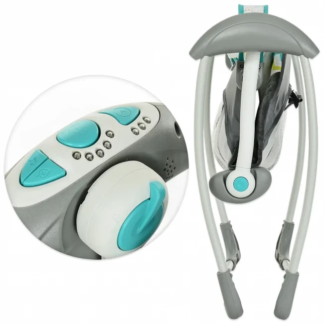 Укачивающий шезлонг-качели Mastela 6503 Укачивающий шезлонг-качели Mastela 6503