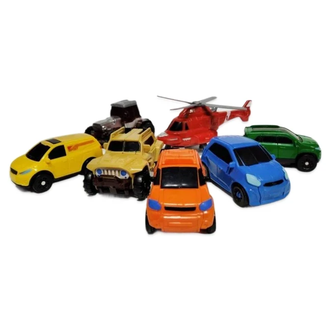 Трансформер Тобот Гига 7 (528) 30 см, 7 машинок