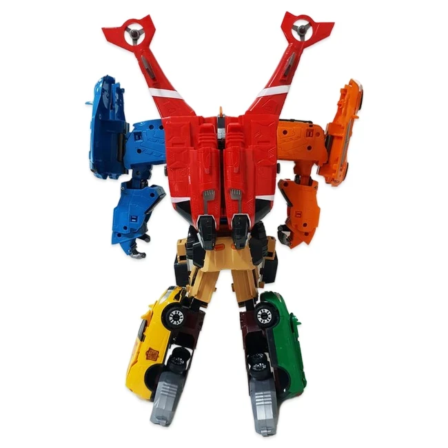 Трансформер Тобот Гига 7 (528) 30 см, 7 машинок