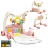 Ходунки-каталка коврик Rack & Walker 368-45A-B 3 в 1 (подсветка, мелодии, игры, погремушки, зеркальце, пианино)