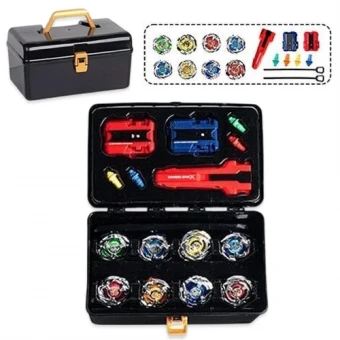 Игровой набор Бейблейд Thunder GyroX 1115 в кейсе (8 волчков, 2 пусковых устройства, аксессуары)